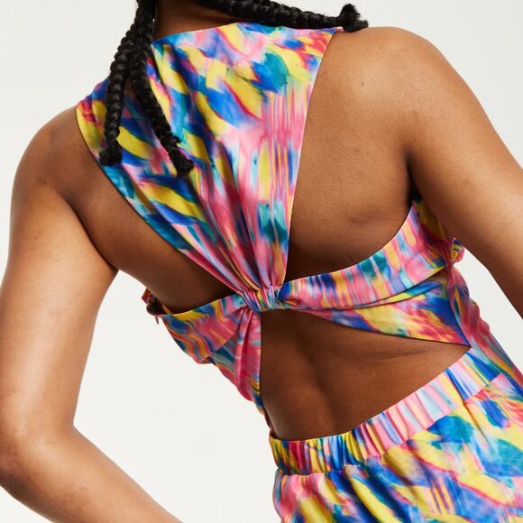 House of Holland Printed Midi Dress - Picture 4 of 4